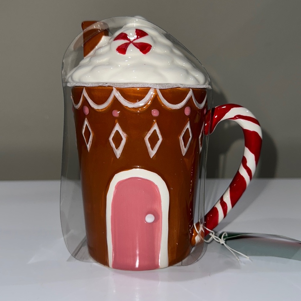 🌸NEW hobby lobby gingerbread ☕️ Coffee 18 OZ. with Tags.